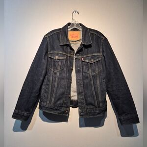 Levis Dark Blue Denim Jean Jacket | Size is Small